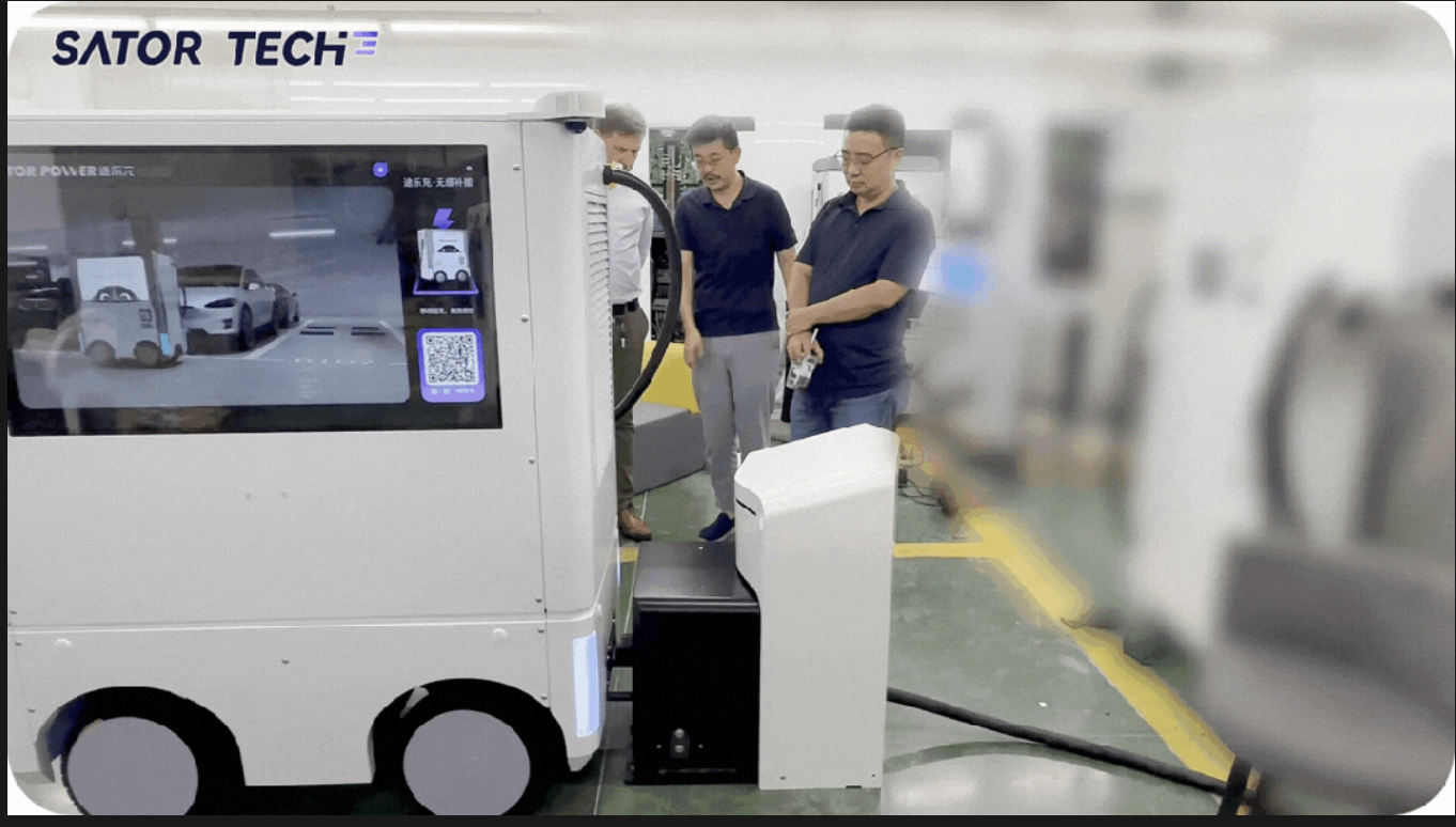 殼牌高層到訪始途科技：共探能源革新，見證移動(dòng)儲(chǔ)充與空間服務(wù)機(jī)器人新勢(shì)能